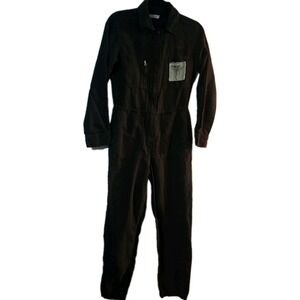 Outerknown XS Utility Zip-up Coveralls Organic Cotton Linen Unique Patch